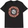 Quasi Drop-Out T-Shirt - black