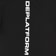 Quasi Drop-Out T-Shirt - black - front detail