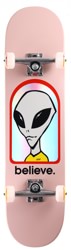 Alien Workshop Believe Hologram 8.0 Complete Skateboard - pink