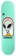 Alien Workshop Believe Hologram 8.25 Skateboard Deck - teal