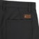 Volcom Caliper II Relaxed Work Shorts - black - reverse detail