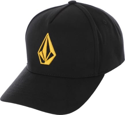 Volcom Embossed Stoned Snapback Hat - mustard gold - view large