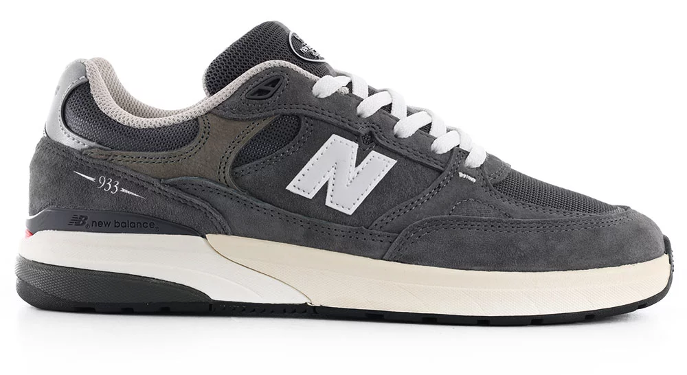 New Balance Numeric 933 Andrew Reynolds Skate Shoes - grey