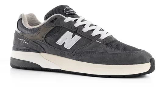 New Balance Numeric 933 Andrew Reynolds Skate Shoes - grey/white