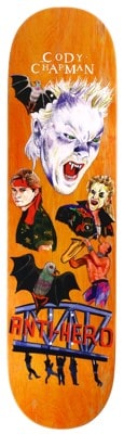 Anti-Hero Cody Chapman Still Believe 8.32 Skateboard Deck - orange - view large
