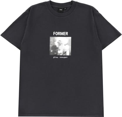 Former War Poodle T-Shirt - washed black - view large