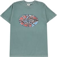 Limosine Life Is Good T-Shirt - pigment dyed blue spruce