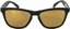 Dang Shades OG Premium Polarized Sunglasses - black/bronze lens - front