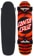 Santa Cruz Flame Ringed Dot 8.4 Street Complete Cruiser Skateboard