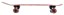 Santa Cruz Flame Ringed Dot 8.4 Street Complete Cruiser Skateboard - side