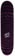 Santa Cruz Flame Ringed Dot 8.5 7 Ply Birch Skateboard Deck - top