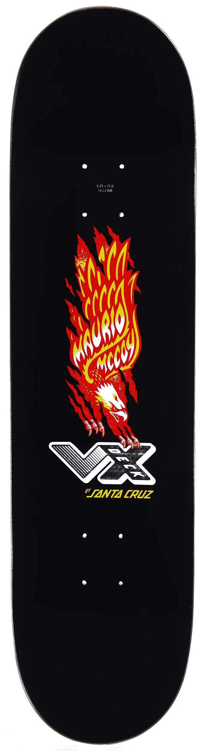 Santa Cruz Dressen デッキ 8.7インチ 8.7in Dressen Dagger | Shaped Skateboard Deck | Santa Cruz