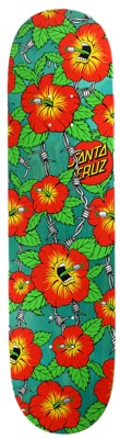 Santa Cruz Screaming Hibiscus 8.0 7 Ply Birch Skateboard Deck - view large