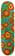 Santa Cruz Screaming Hibiscus 8.0 7 Ply Birch Skateboard Deck