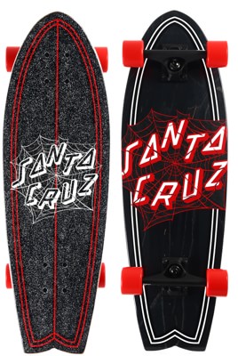 Santa Cruz Tangled Web 8.81 Shark Complete Cruiser Skateboard - view large