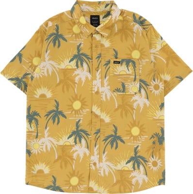 RVCA Sunset S/S Shirt - saffron - view large