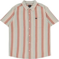 RVCA Alvarado Stripe S/S Shirt - ceramic