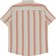RVCA Alvarado Stripe S/S Shirt - ceramic - reverse