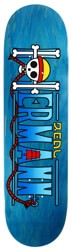 Real Hermann Steve Treasure 8.5 True Fit Shape Skateboard Deck - blue