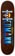Real Hermann Steve Treasure 8.5 True Fit Shape Skateboard Deck - brown