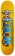 Real Hermann Steve Treasure 8.5 True Fit Shape Skateboard Deck - yellow