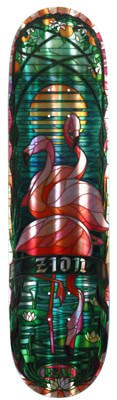 Real Zion Holo Cathedral 8.38 Easy Rider Skateboard Deck - view large