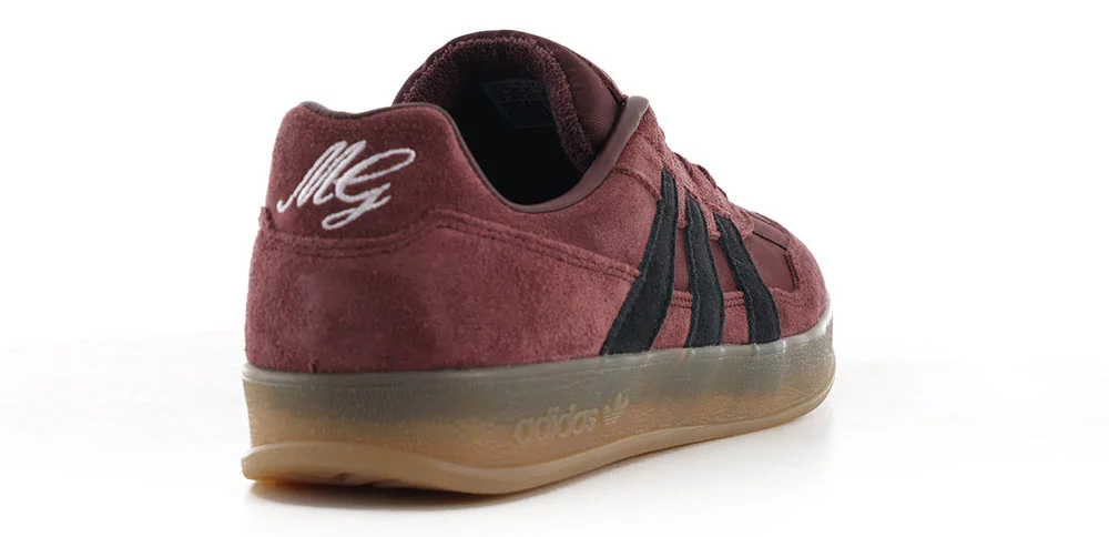 Adidas Gonz Aloha Super 80's Skate Shoes - aurora ruby/black
