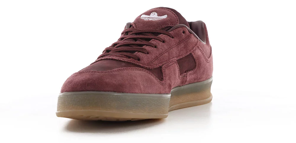 ALOHA-BEAR Adidas Gonz Aloha Super 80's Skate Shoes - aurora ruby/black