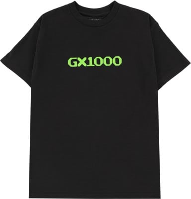 GX1000 OG Logo T-Shirt - black/green - view large