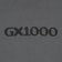 GX1000 OG Logo T-Shirt - charcoal/black - front detail
