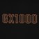 GX1000 Giants Hoodie - black - front detail