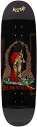 Welcome Elden Ring Malenia 9.5 Boline 2.0 Shape Skateboard Deck - black/gold foil