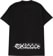 GX1000 Dystopia Gas Mask T-Shirt - black - reverse