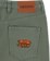 GX1000 Baggy Pants - olive - reverse detail