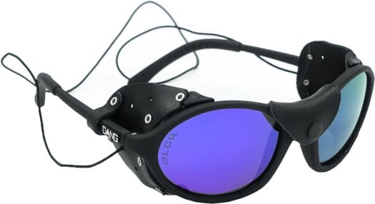 Dang Shades Glacier Polarized Sunglasses - black/purple polarized lens - view large