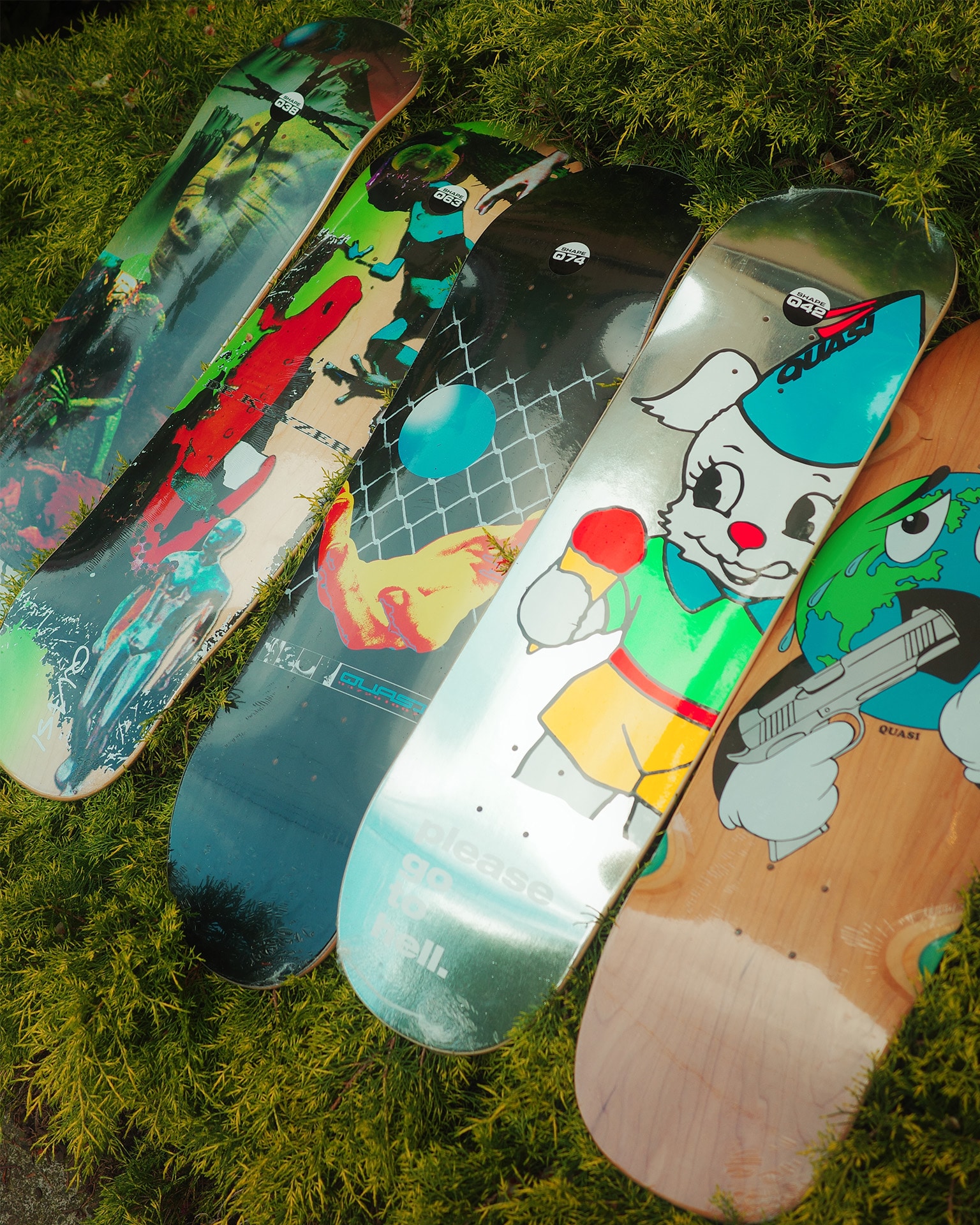 quasi skateboards brand image
