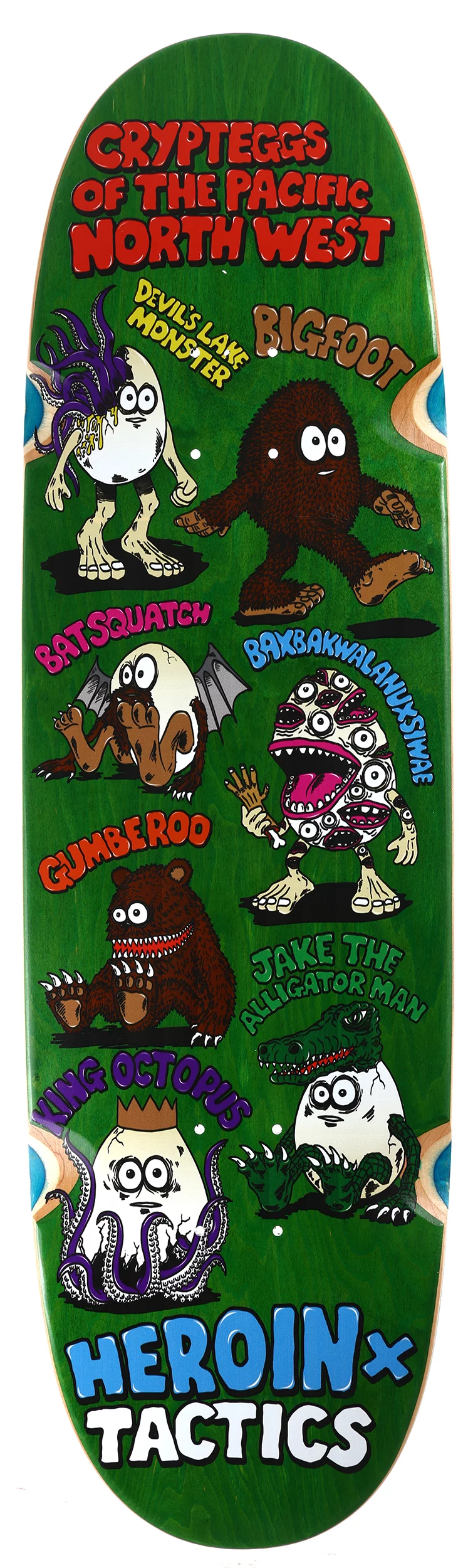 HEROIN デッキ　HEROIN×TACTICS Heroin Good Shit Mutated 9.75 Skateboard Deck | Tactics