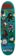Tactics Heroin Crypteggs 9.125 Symmetrical Shape Skateboard Deck - teal