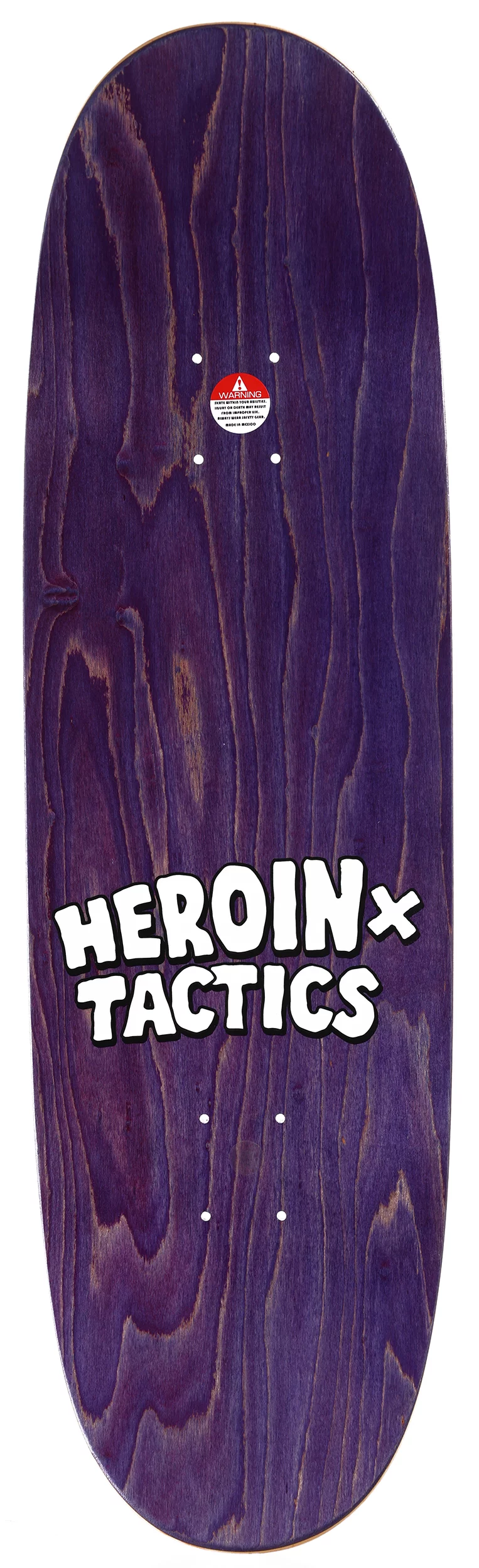 HEROIN デッキ　HEROIN×TACTICS This New Heroin Skateboards x Tactics Collab Screams Pacific