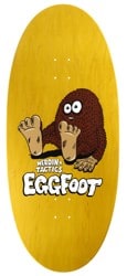 Heroin Eggfoot 13.5 Symmetrical Eggzilla Shape Skateboard Deck