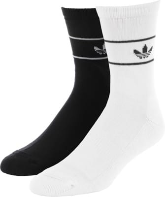 Adidas Skate 2 Pack Sock - white/black - view large