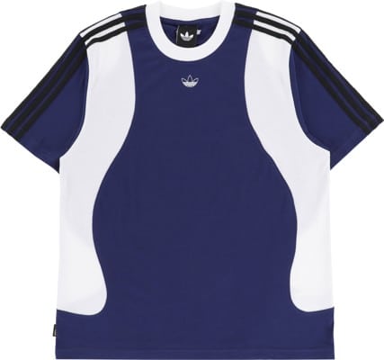 Adidas Tyshawn Jersey - dark blue/white - view large