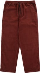 Tactics Corduroy Wave Pants - oxblood