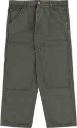 Tactics Double Knee Jeans - dark olive