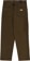 Tactics Kowalski Ripstop Double Knee Pants - brown - reverse