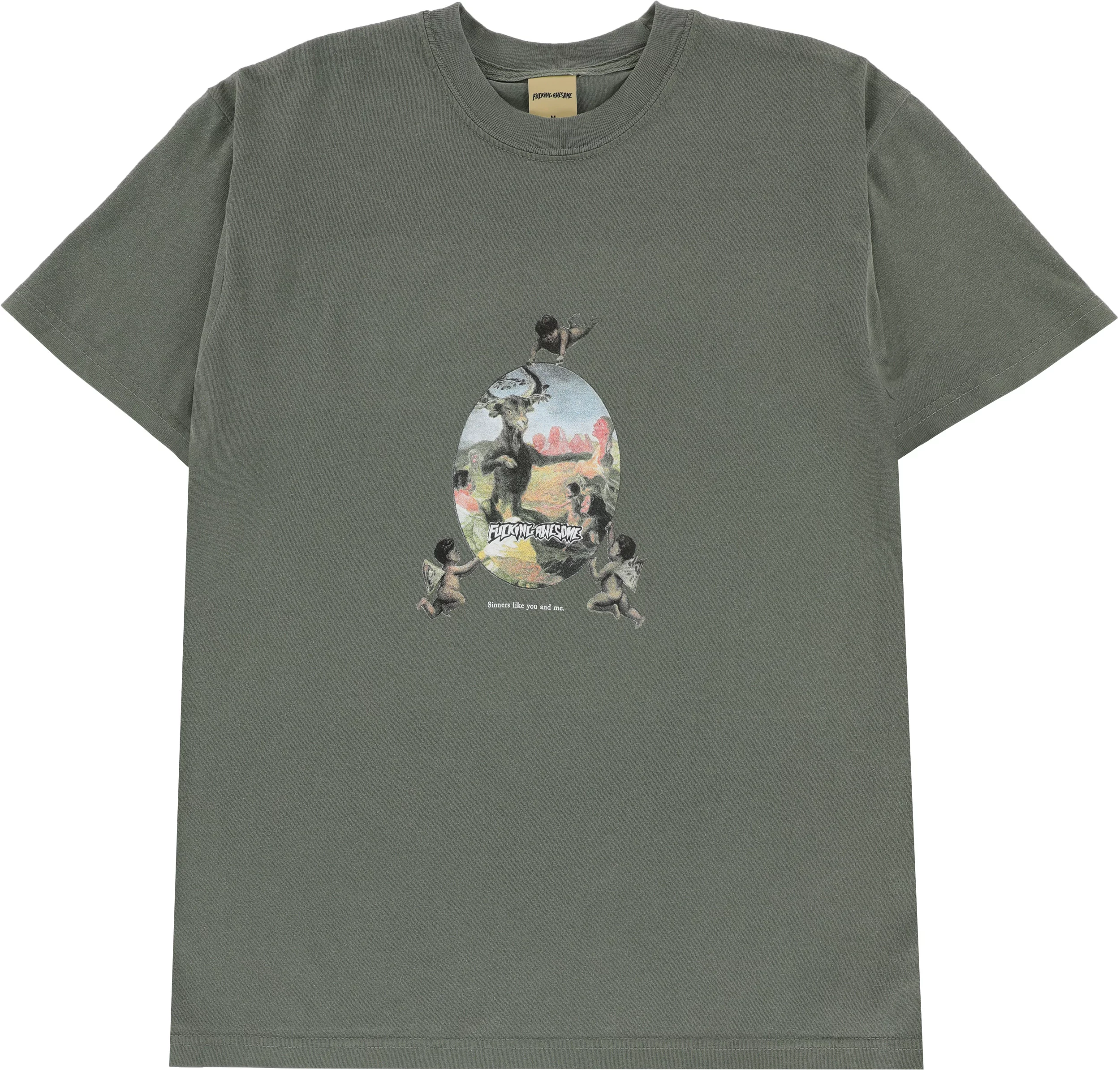 【FUCKING AWESOME】 SINNERS LIKE YOU AND ME S/S TEE BLACK fucking-awesome-sinners-like-