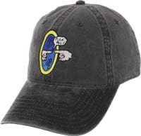 Fucking Awesome Fuck You Snapback Hat - grey/black