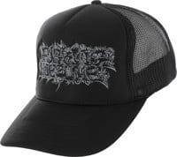 Fucking Awesome Savie Trucker Hat - black