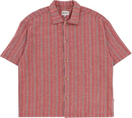 Rhythm Charlie Relaxed S/S Shirt - red - view large
