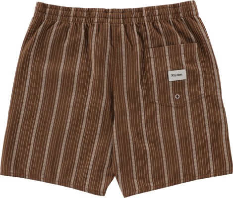 Rhythm West Wind Stripe Jam Shorts - earth | Tactics